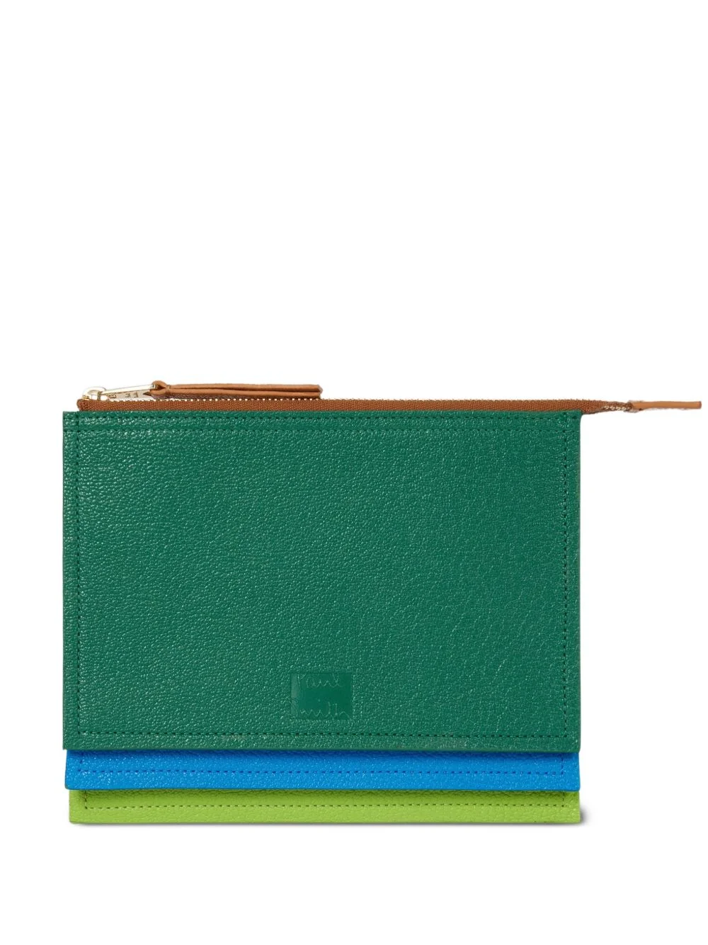 layered zip wallet - 1