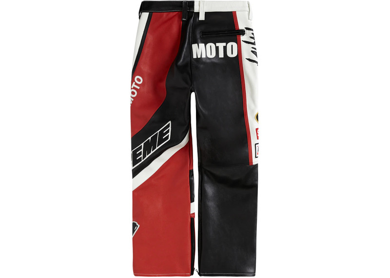 Supreme Supreme Yohji Yamamoto Vanson Leathers Split Pant White outlook