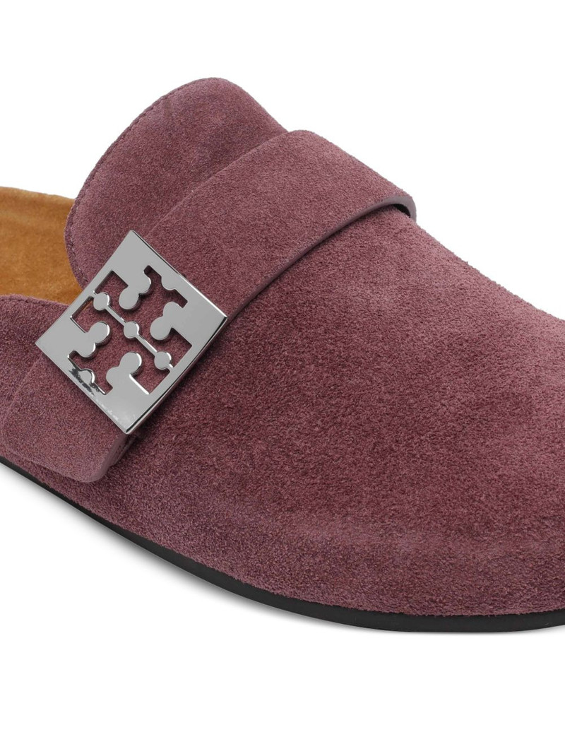 Mellow golden-buckle mules 4