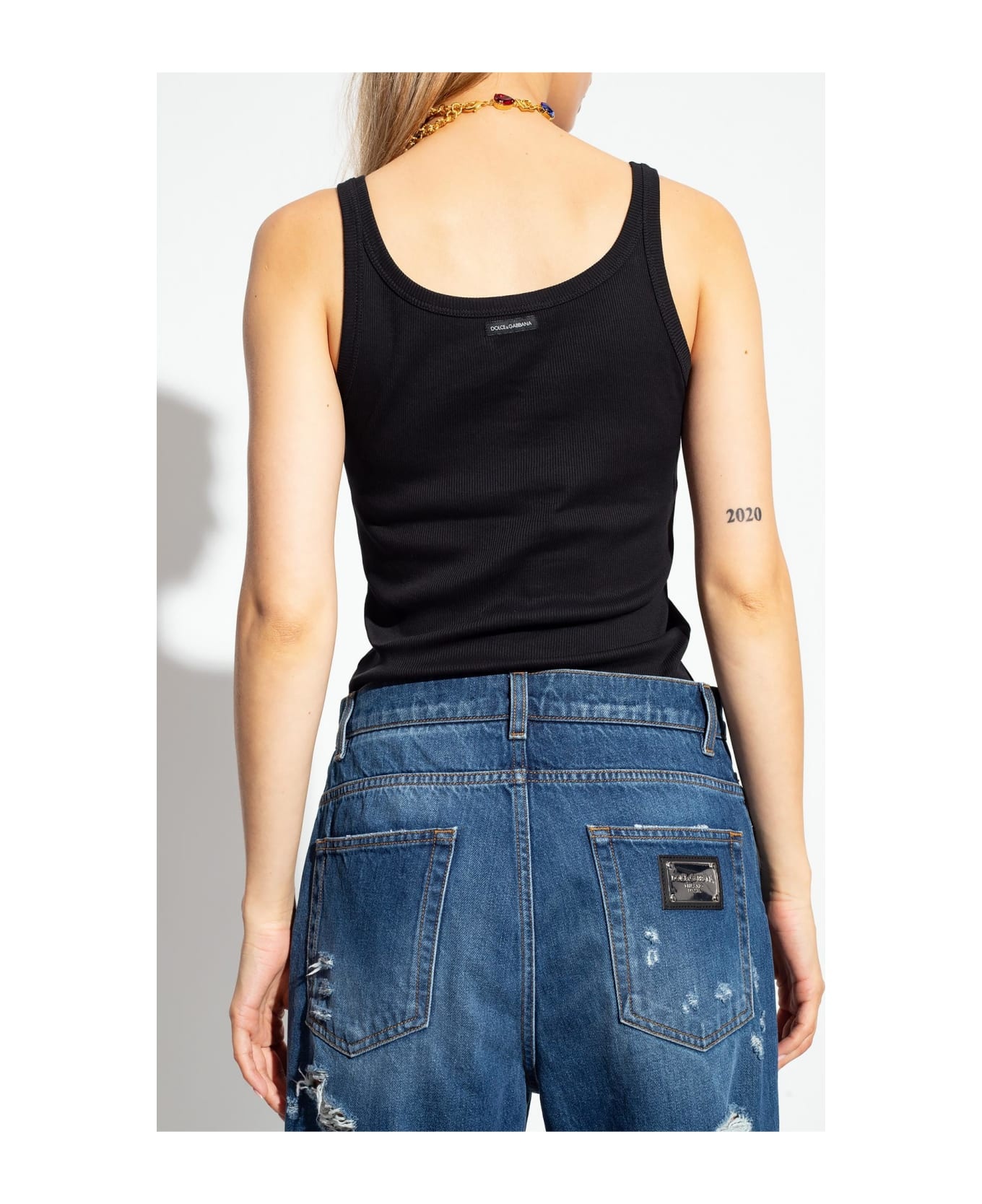 Dolce & Gabbana Ribbed Top - 2