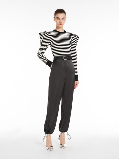 Max Mara VOLPINO Striped viscose jumper outlook