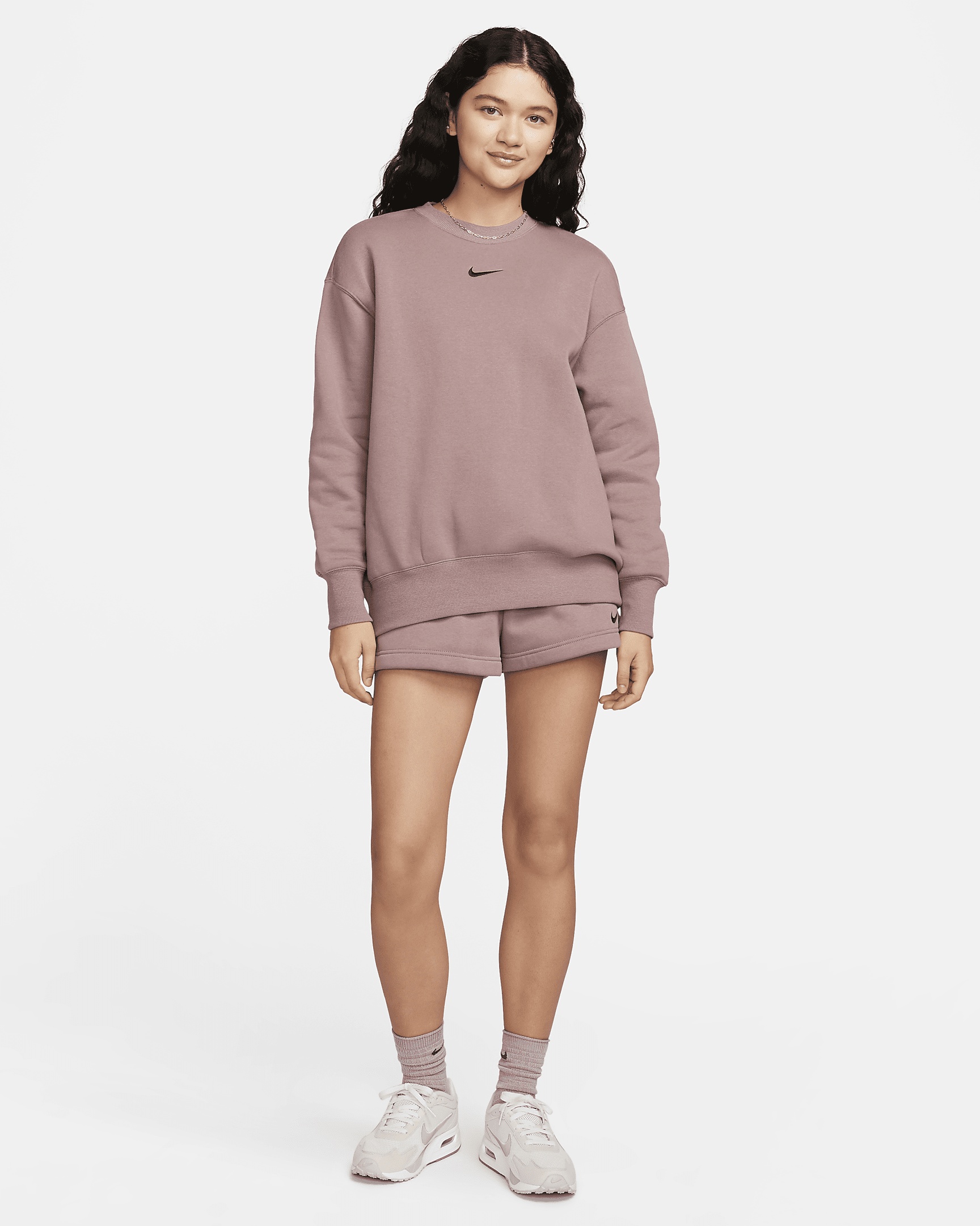 Nike Sportswear Phoenix Fleece Women's Oversized Crew-Neck Sweatshirt - 7