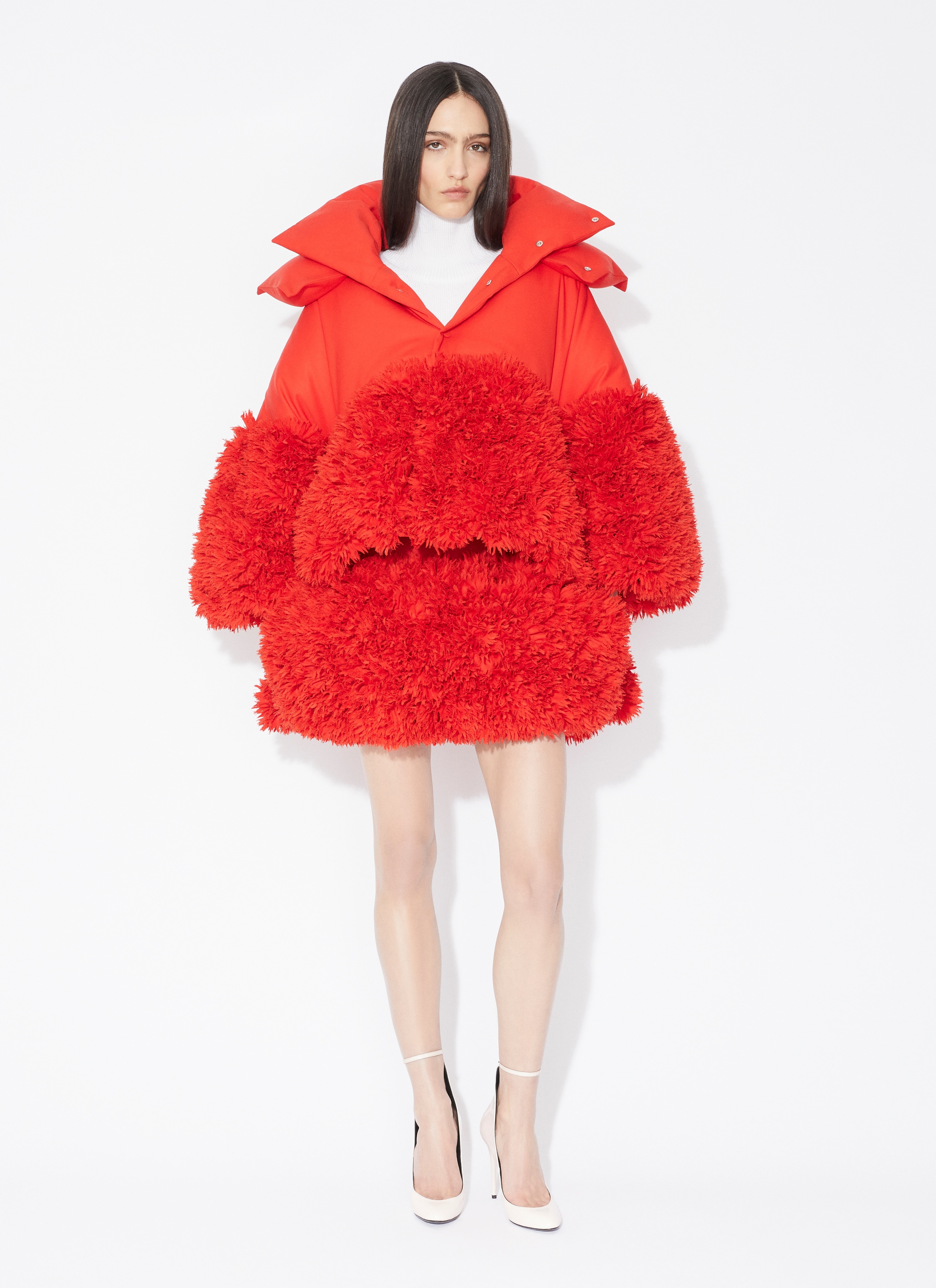 EMBROIDERED FRILL SKIRT - 2