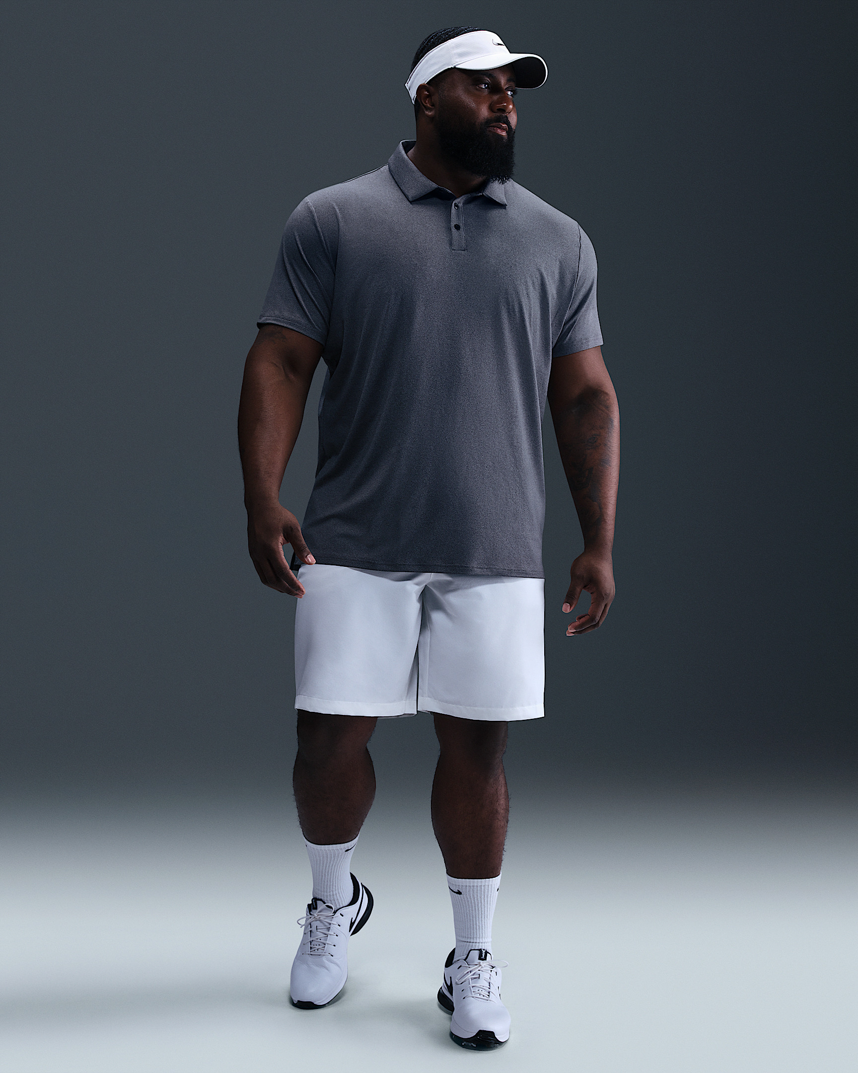 Nike Tour Men's Dri-FIT Heathered Golf Polo - 12