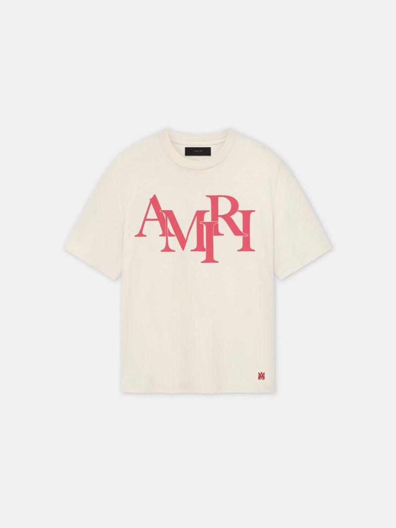 AMIRI STAGGERED TEE - 1