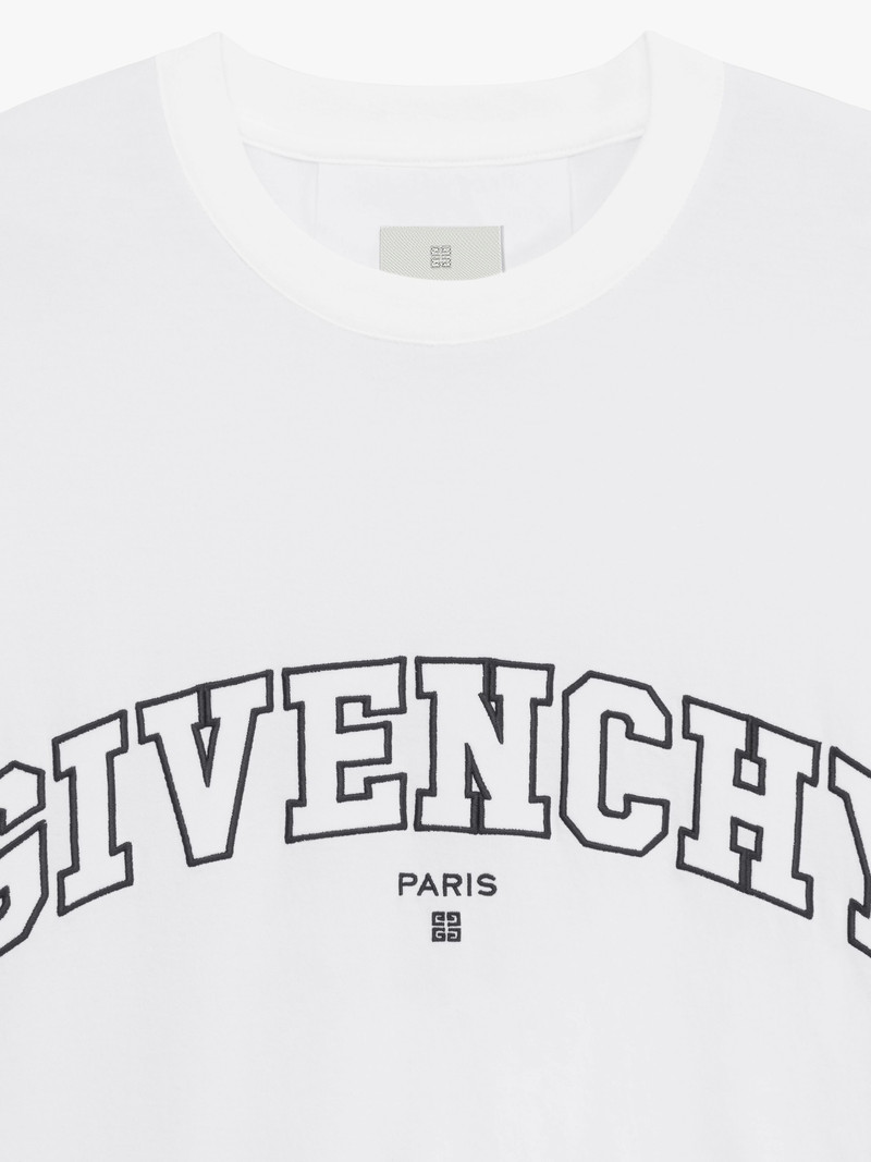 GIVENCHY COLLEGE T-SHIRT IN COTTON 5