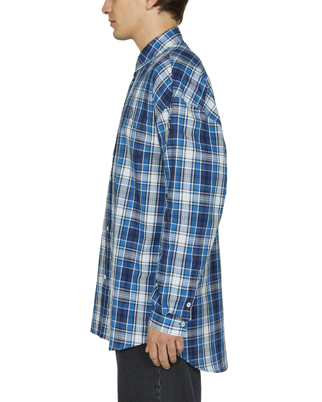 MONOGRAM PLAID L/S SHIRT - 4