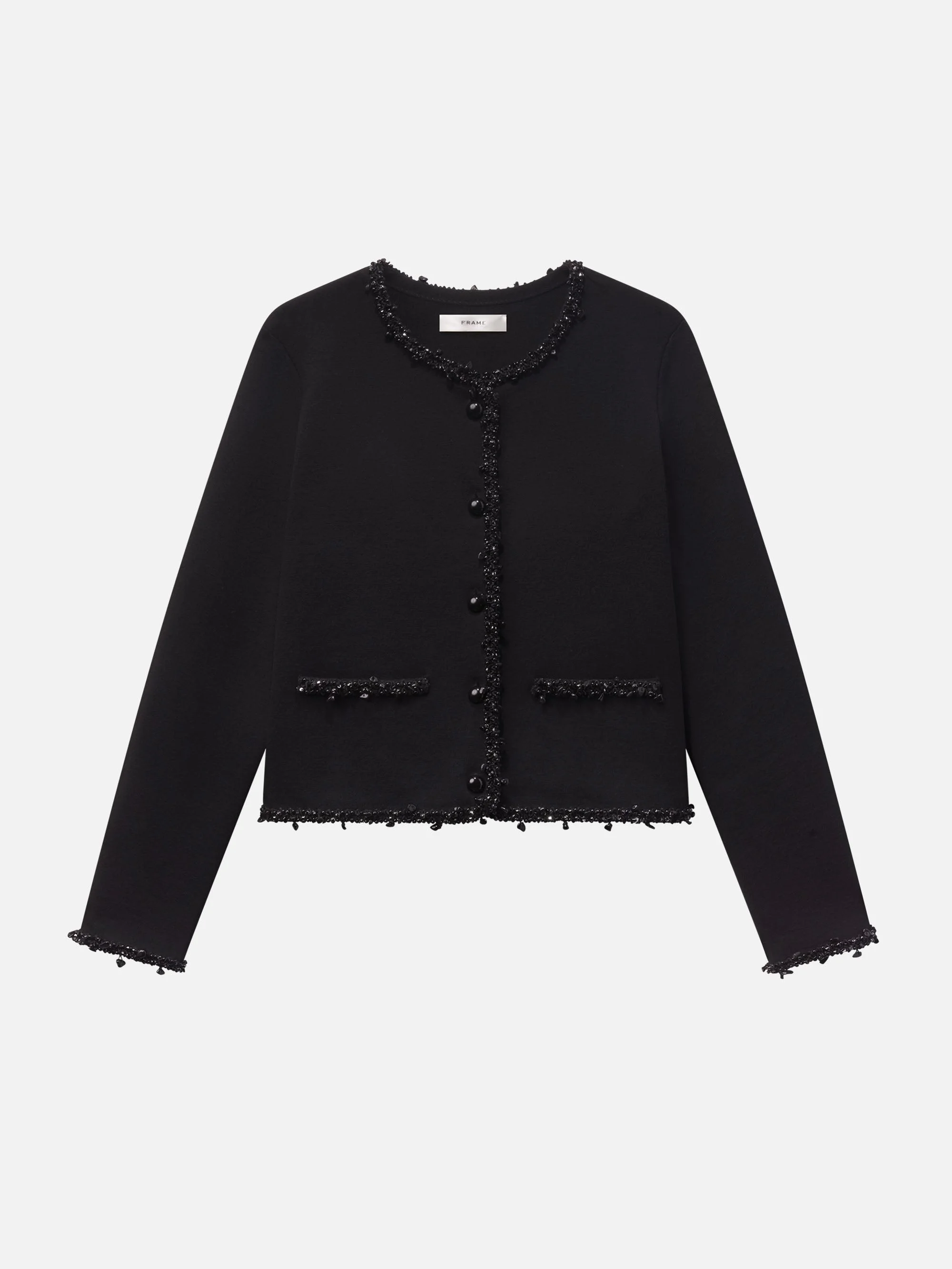 The Beaded Trim Jacket - 1