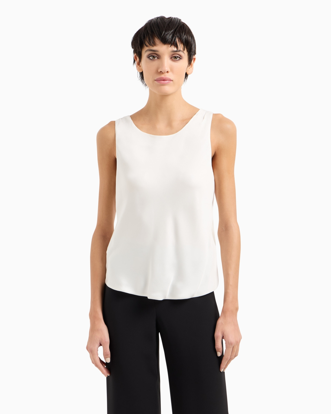 Pure silk top - 4