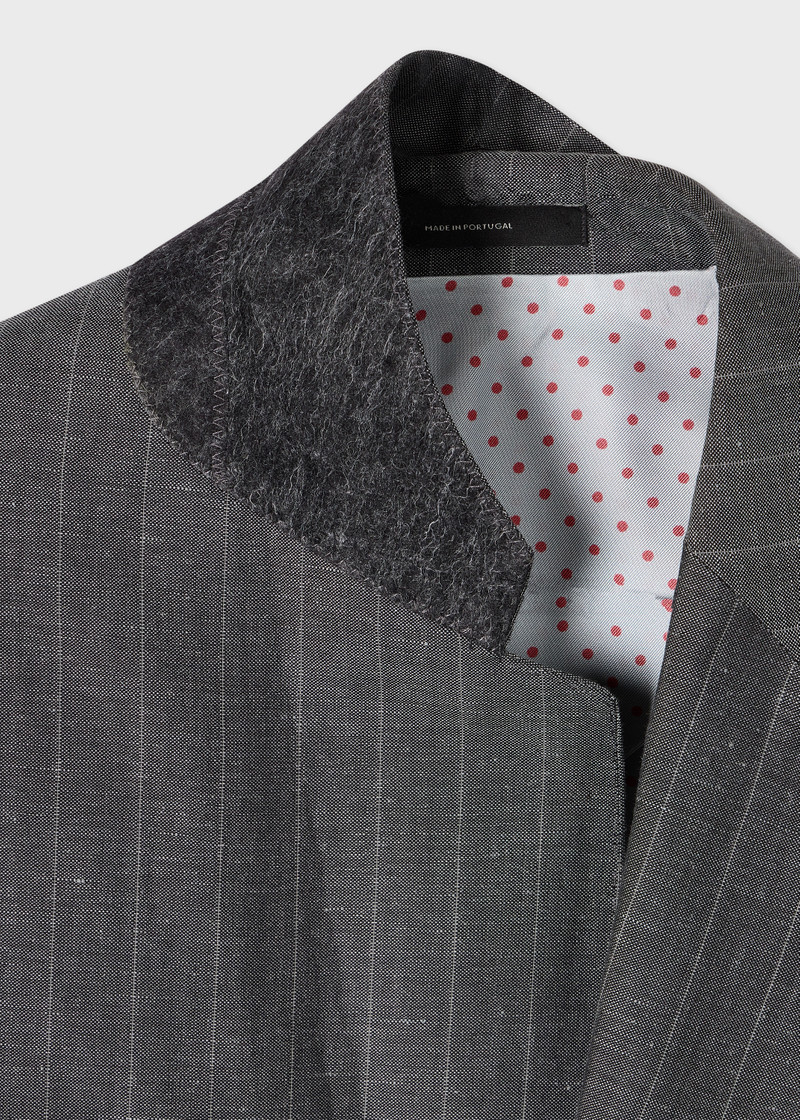 Paul Smith Grey Wool Jacquard Suit outlook