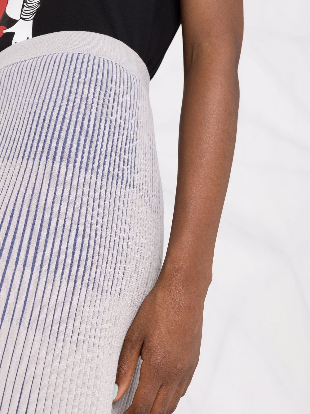pleated midi skirt - 3