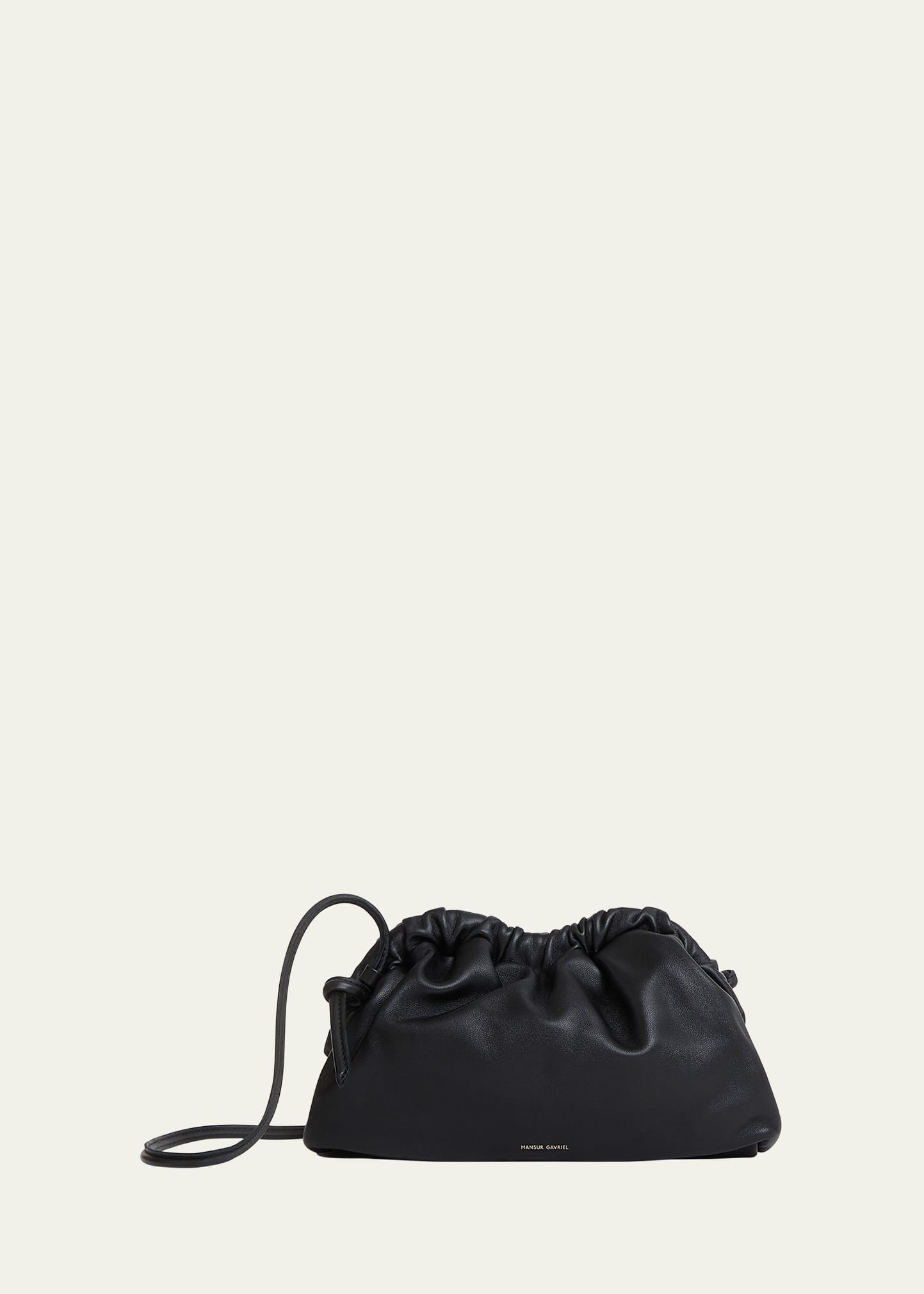 Mini Lambskin Cloud Clutch Bag - 1