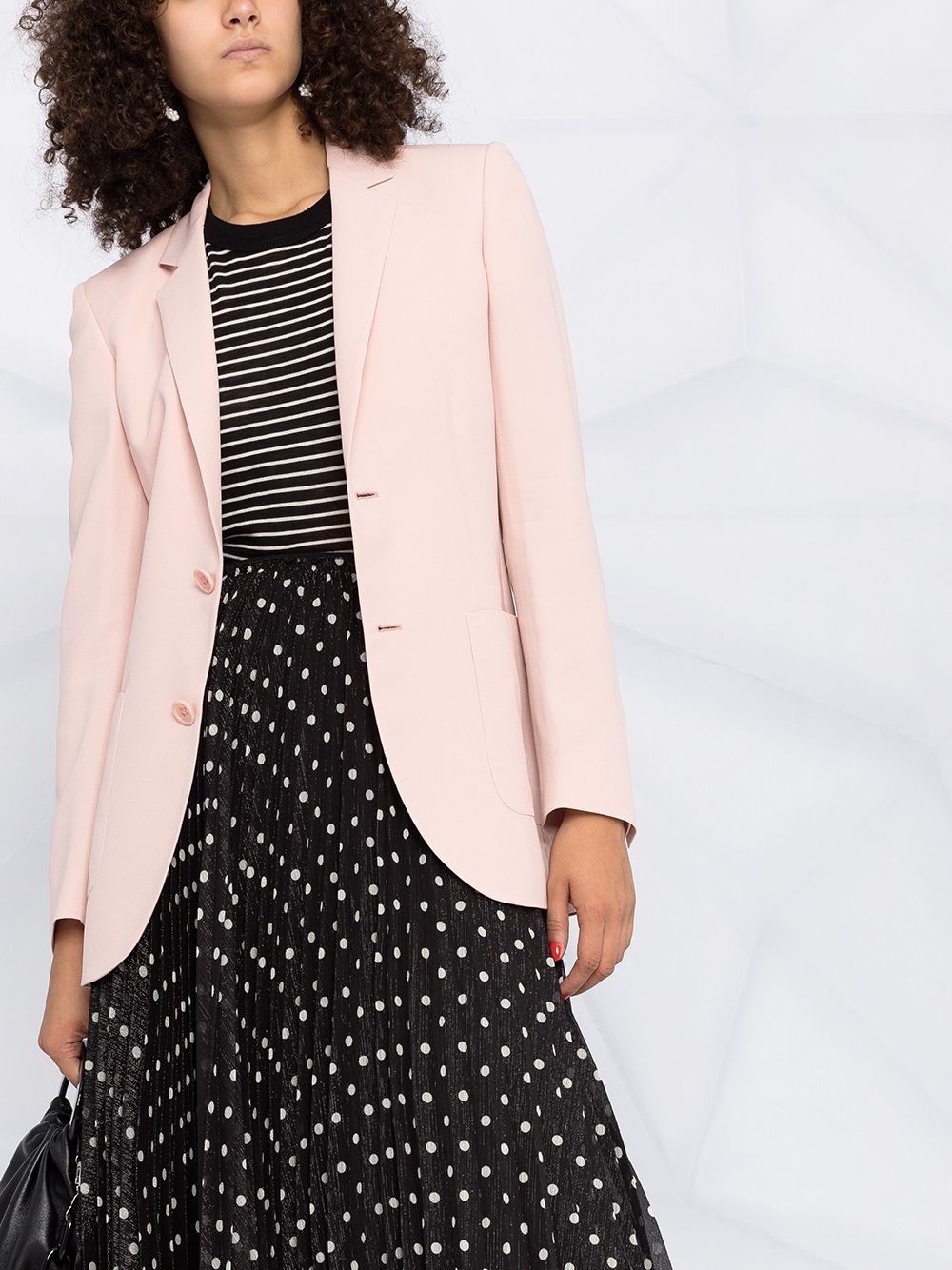 single-breasted unlined blazer - 5