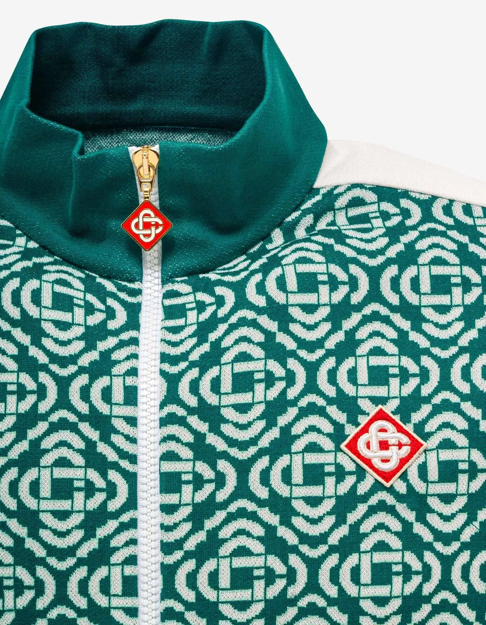 Casablanca Green Monogram Track Jacket - 6