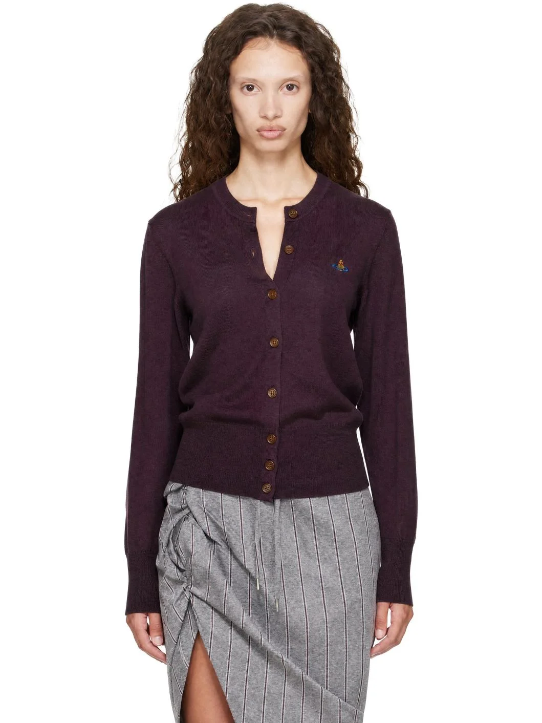 Purple Bea Cardigan - 1
