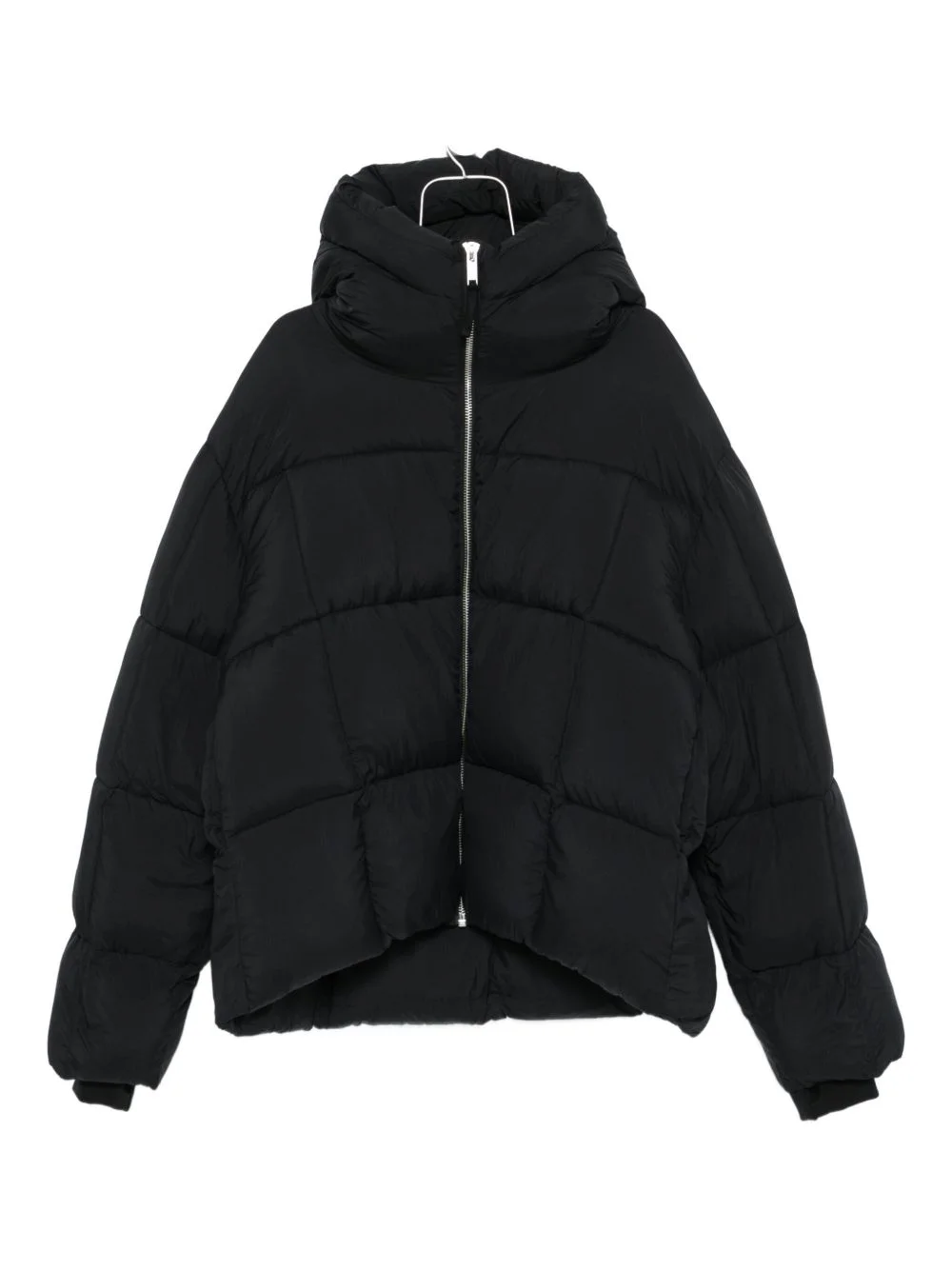 quilted hooded jacket - 1