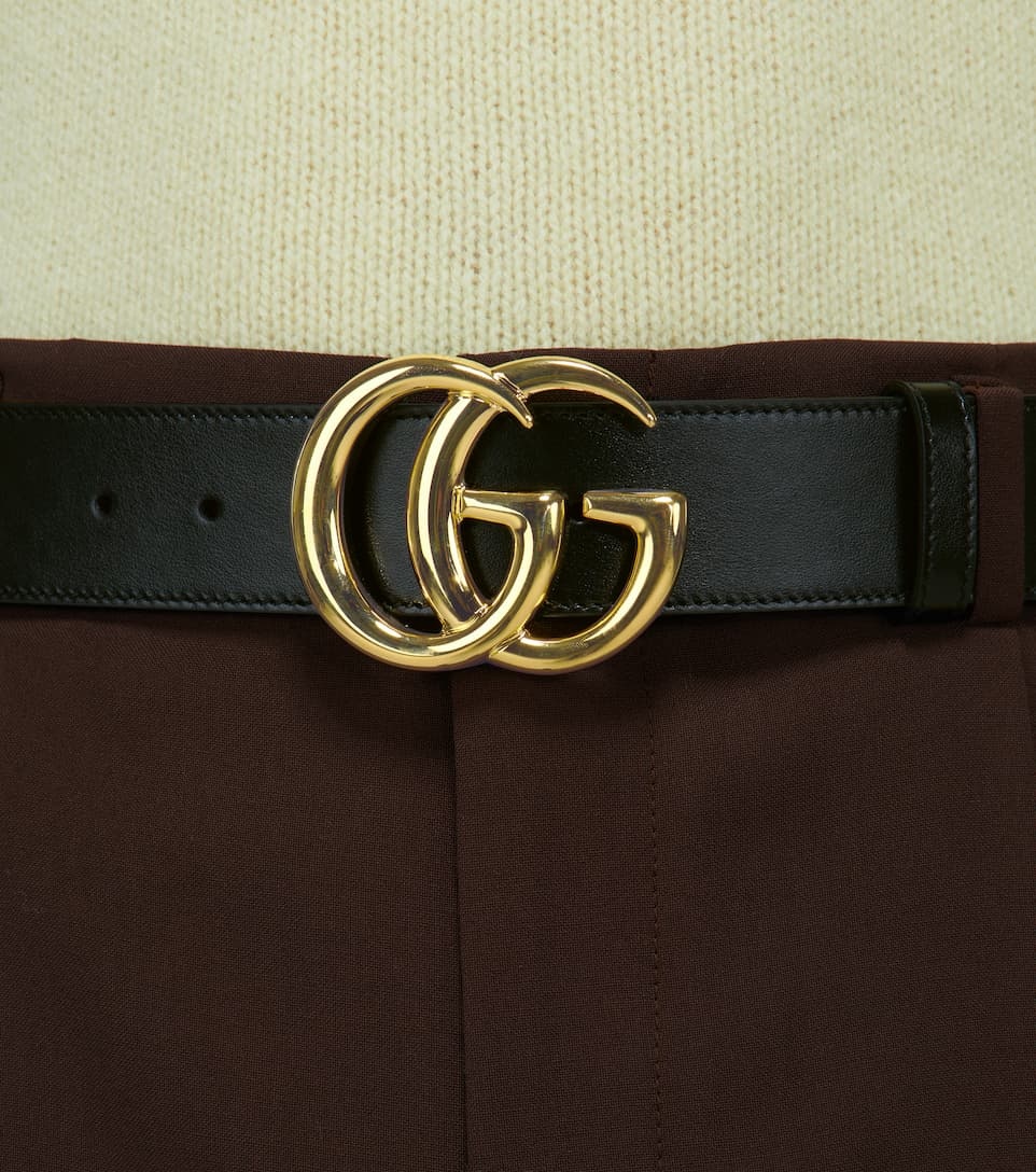 GG Marmont leather belt - 3