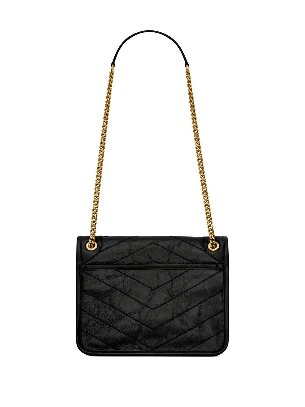 Niki logo-letter shoulder bag - 2