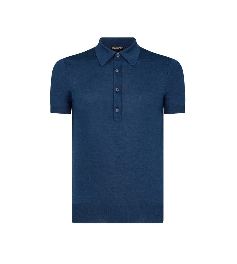SILK VISCOSE POLO 1