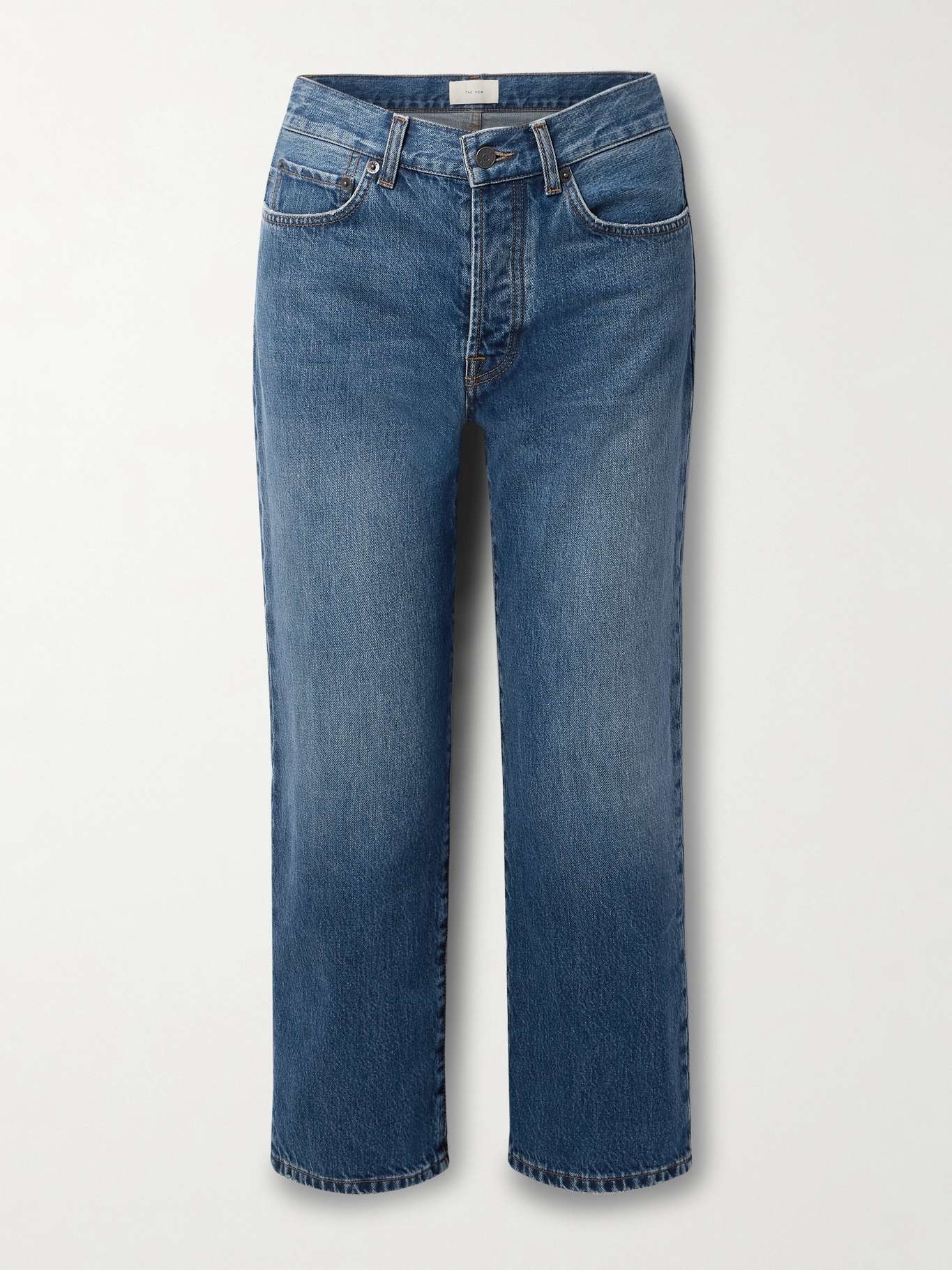 Lesley cropped straight-leg jeans - 1