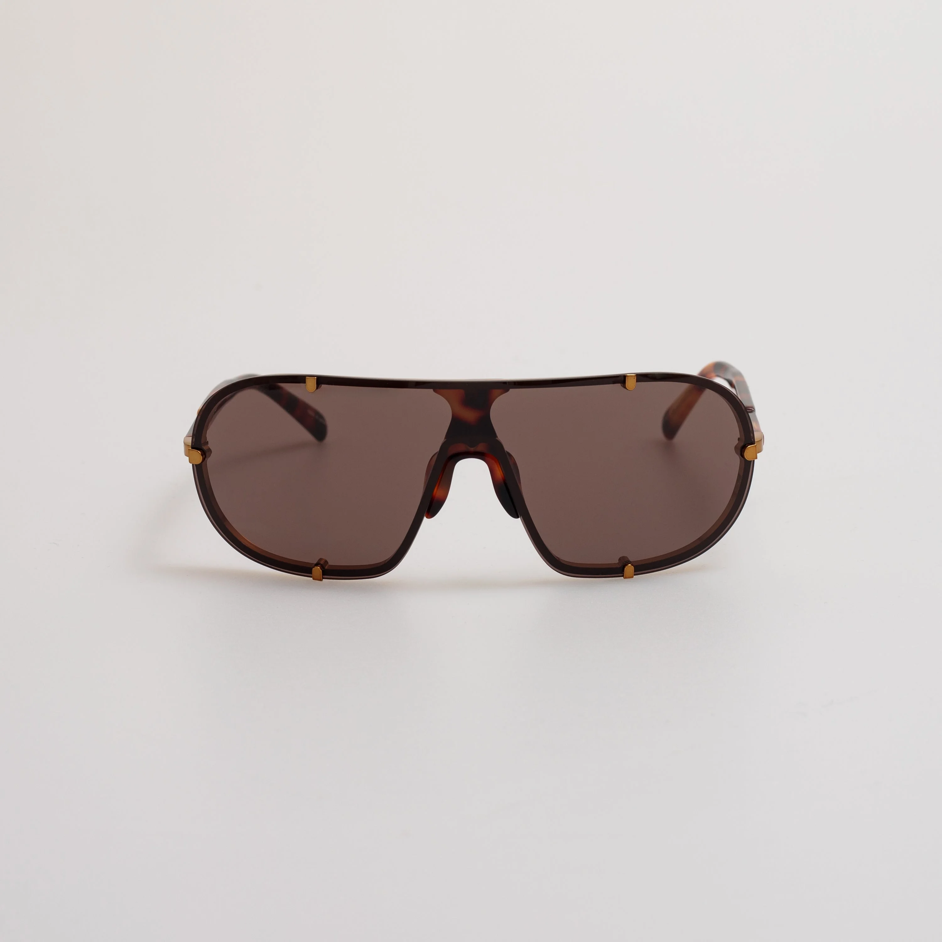 Aviator Sunglasses in Old Gold - 1