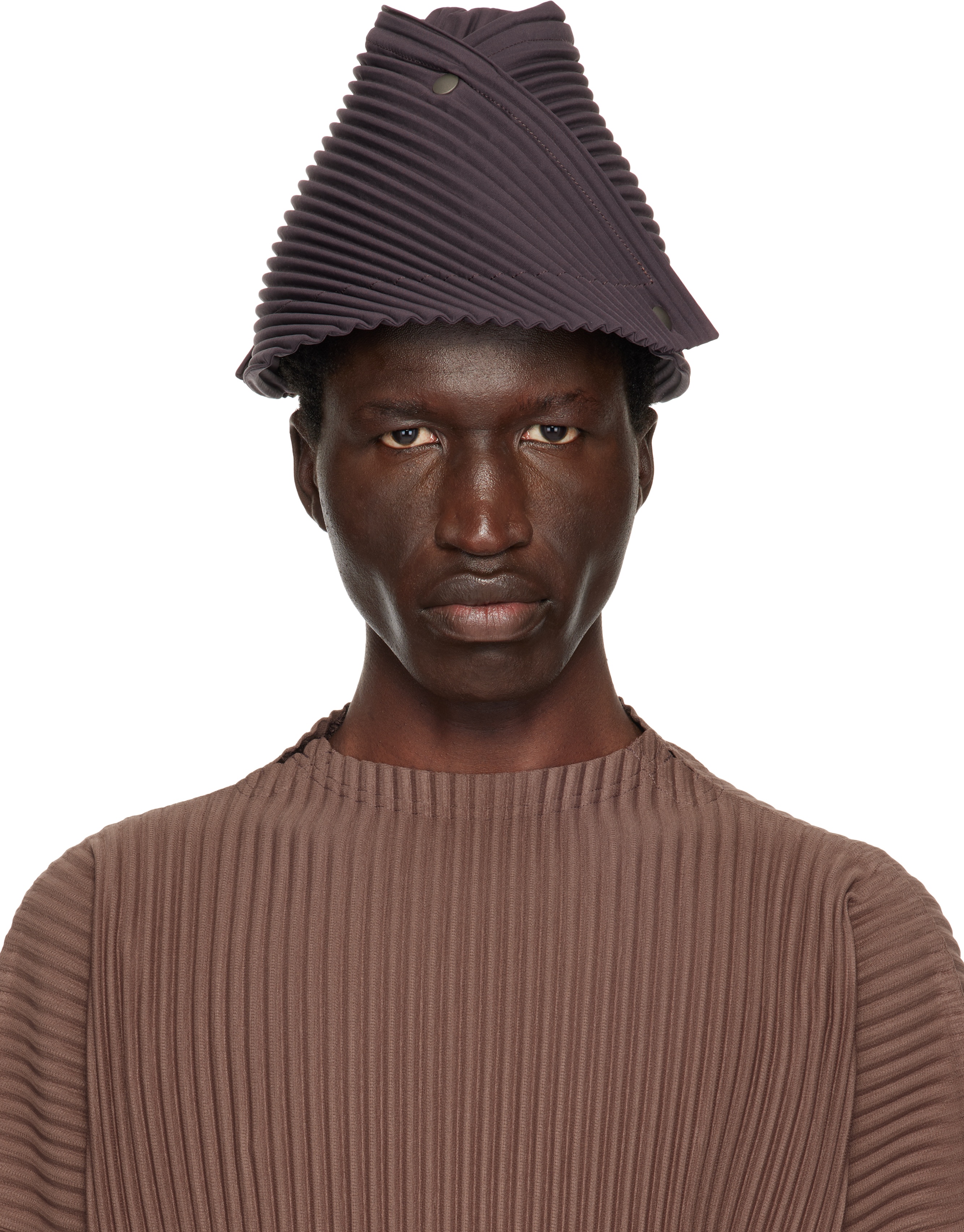 Issey Miyake 10AW Pattern Wool Hat