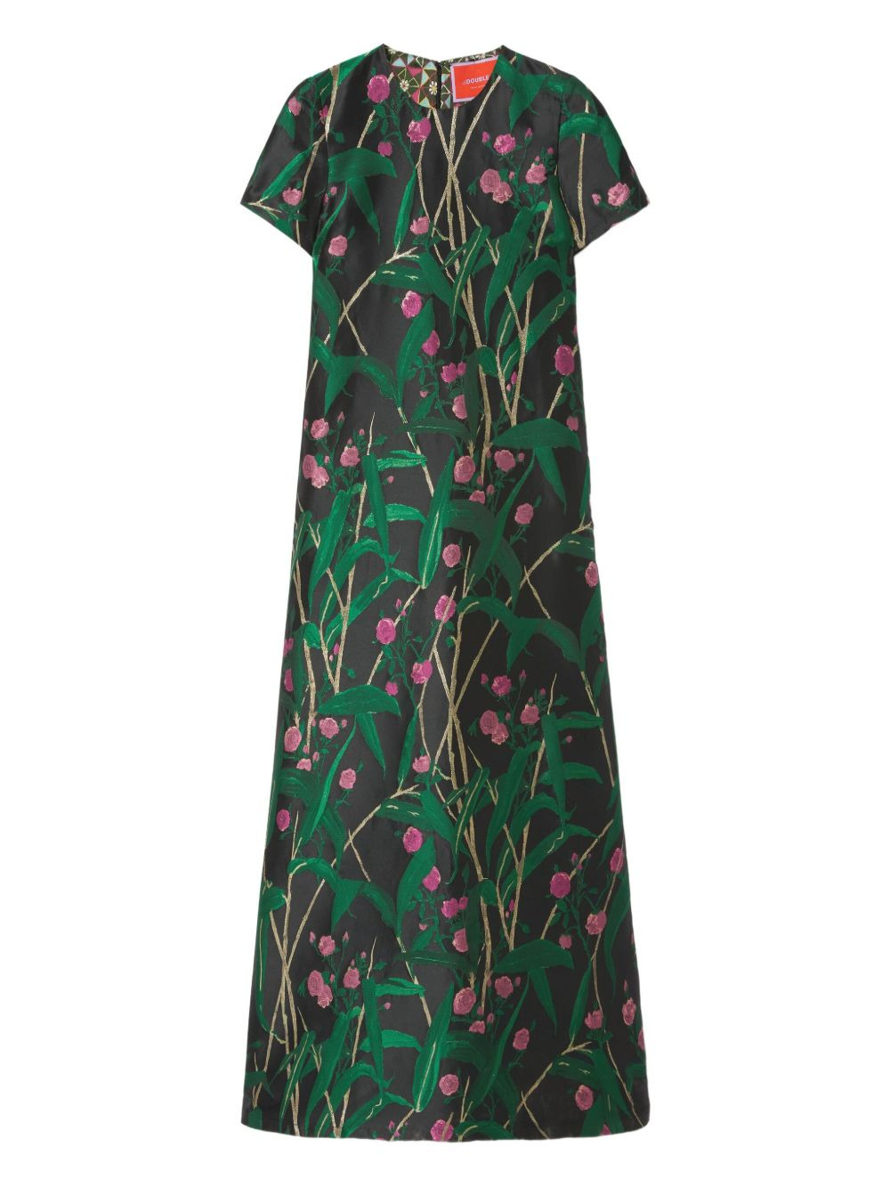 floral midi day dress - 1