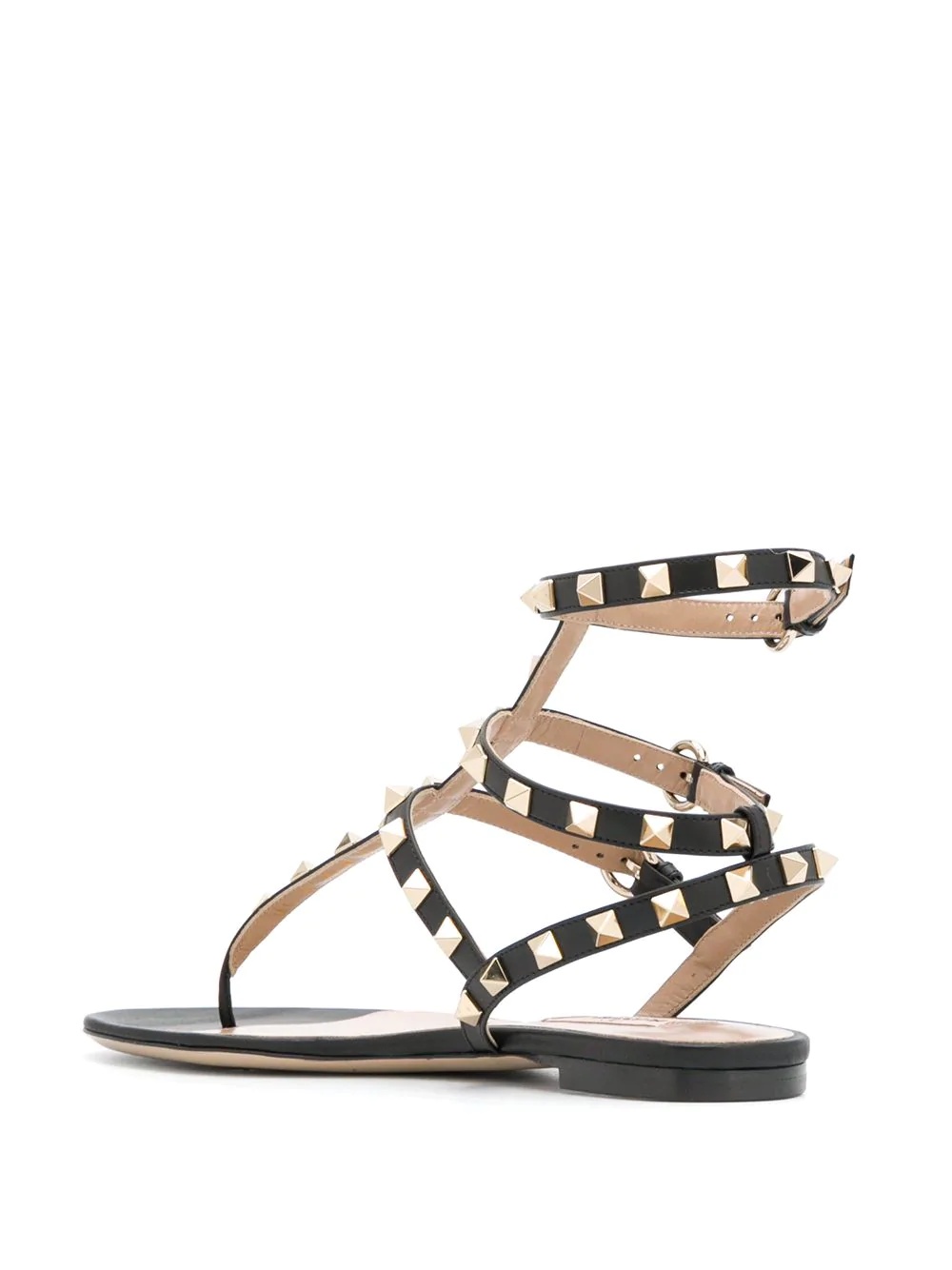 Rockstud flat sandals - 3