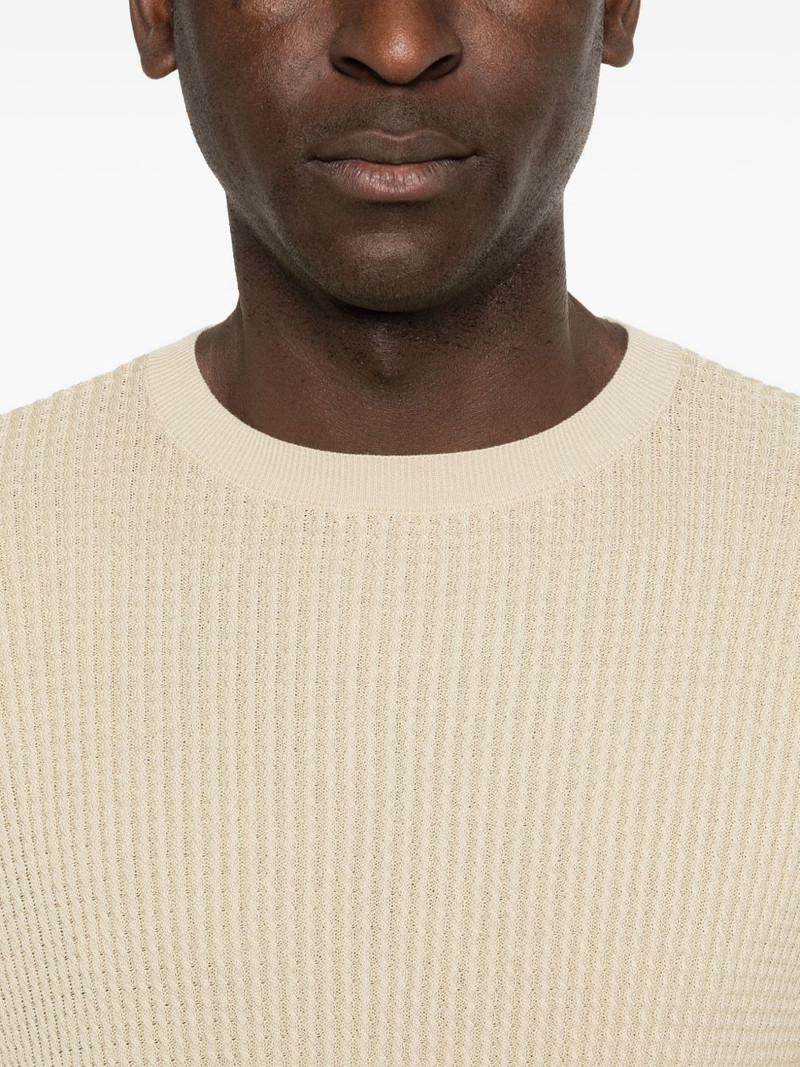 knitted short-sleeve sweater 5
