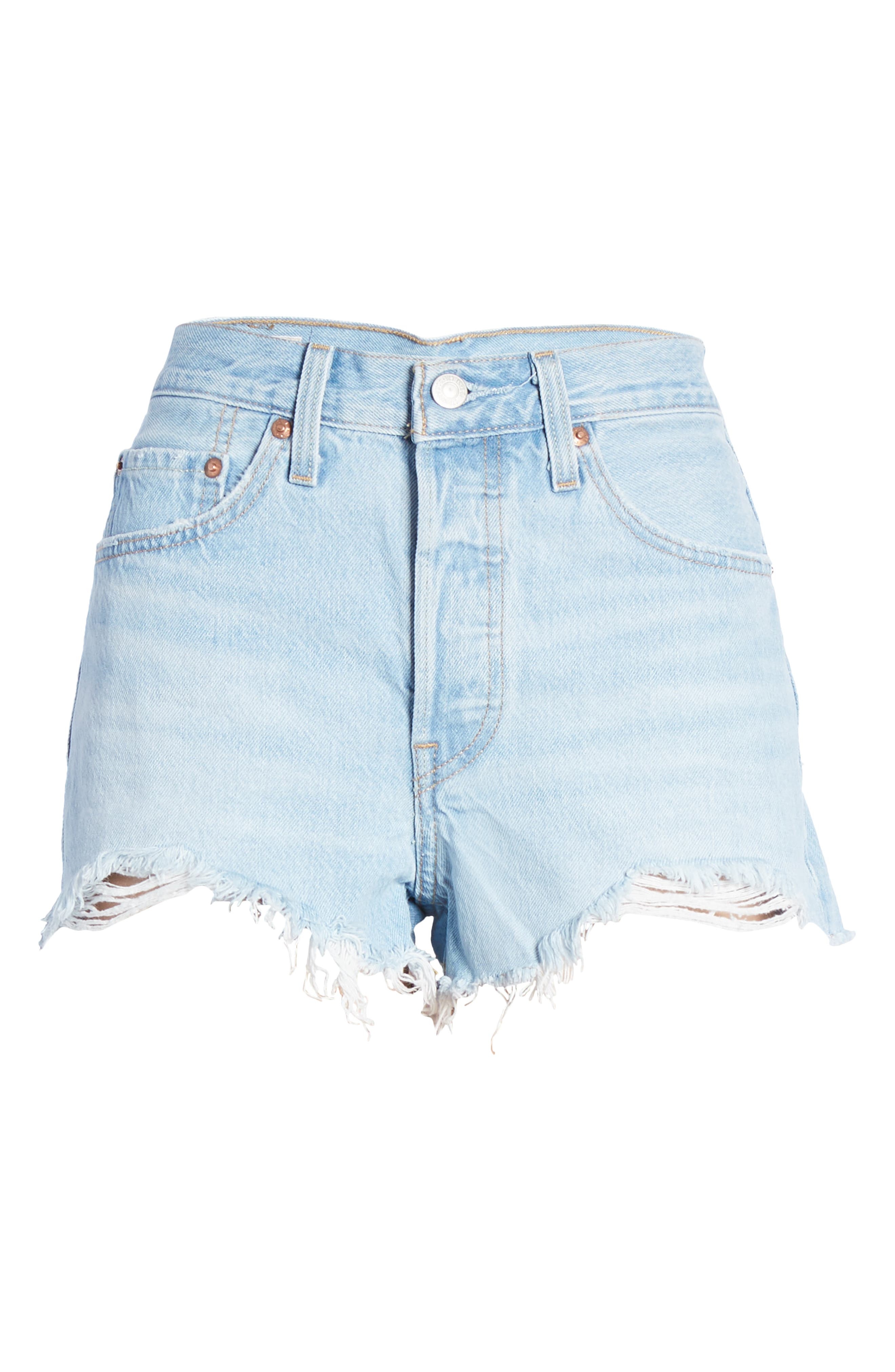 levi's 501® Original Cutoff Denim Shorts in Ojai Luxor Heat Short at Nordstrom - 5