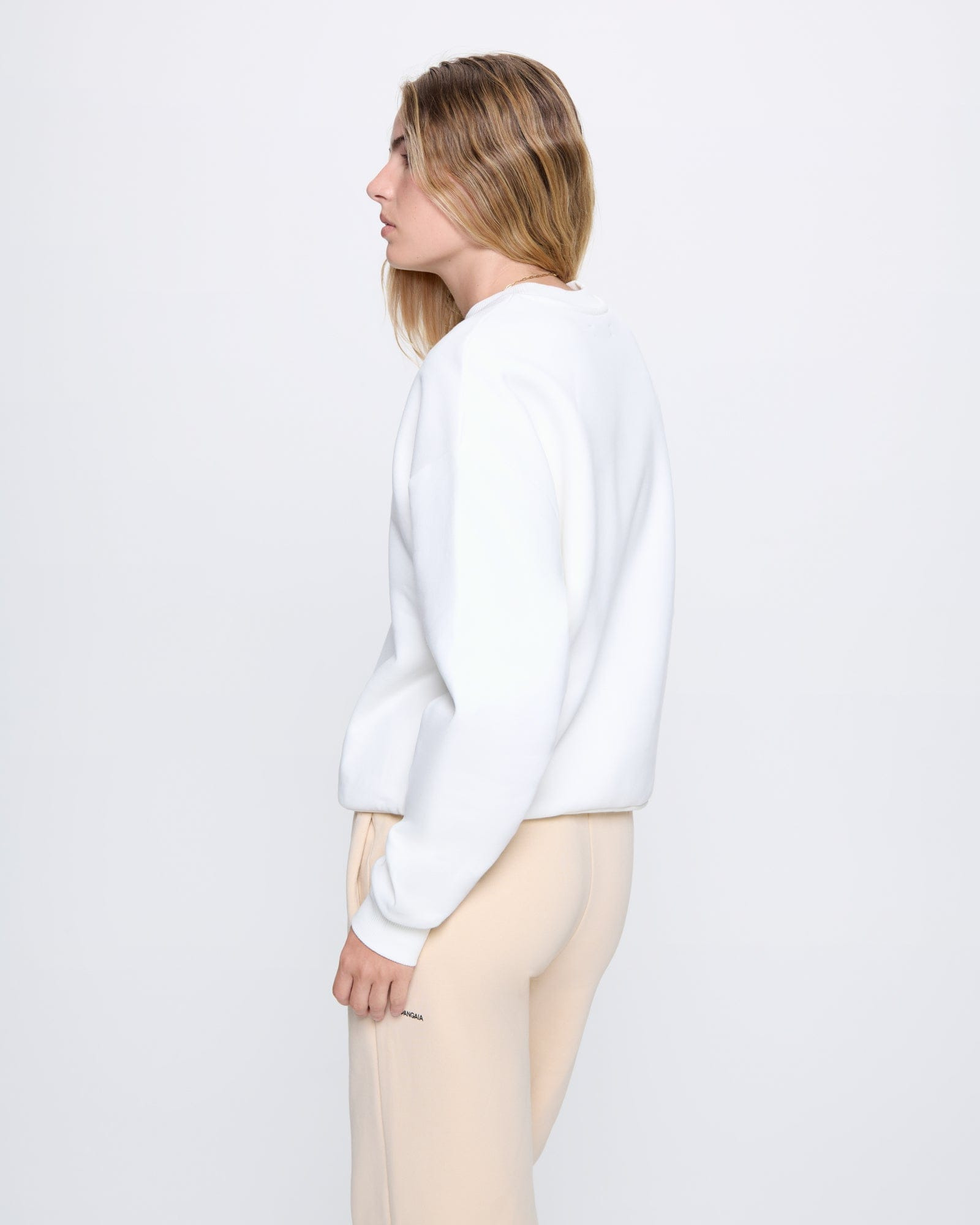 Womens 365 Heavyweight Sweatshirt - Off-White - 5