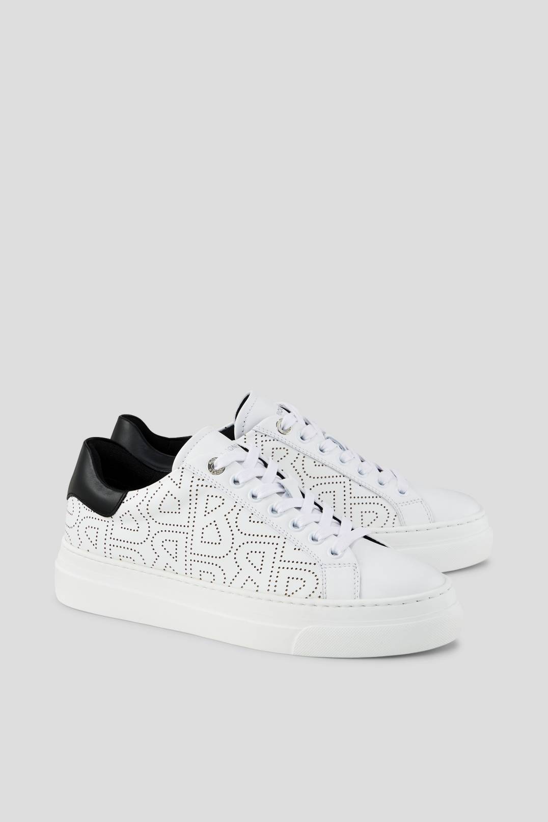 BARCELONA SNEAKERS IN WHITE/BLACK - 3