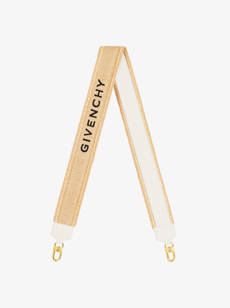 GIVENCHY STRAP IN RAFFIA 3