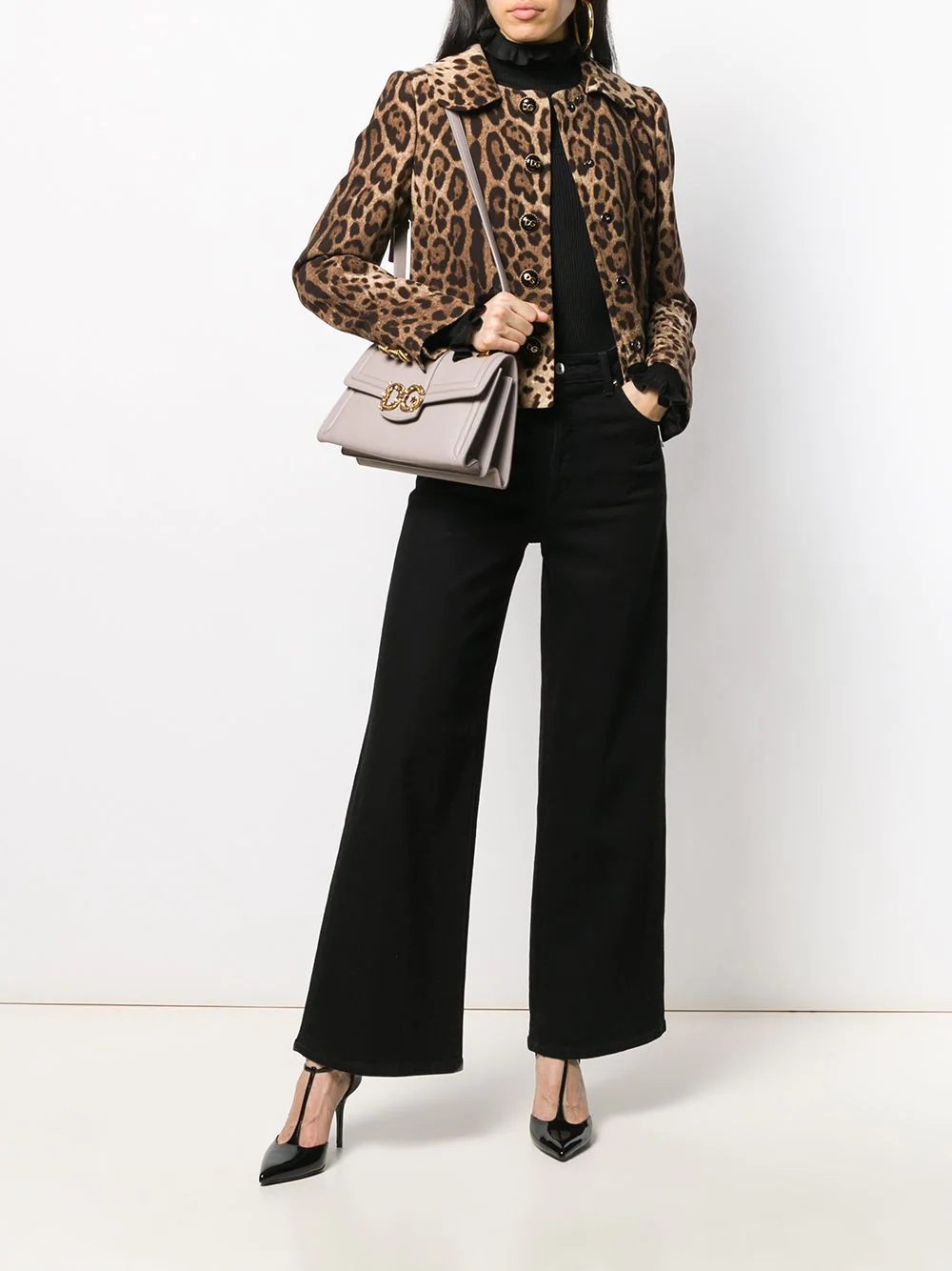 leopard print jacket - 2