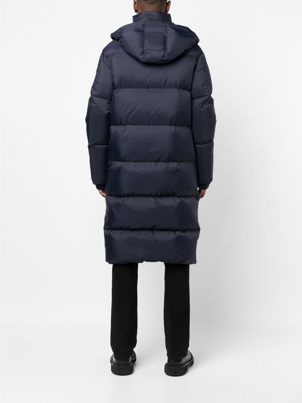 long down-padded coat - 4