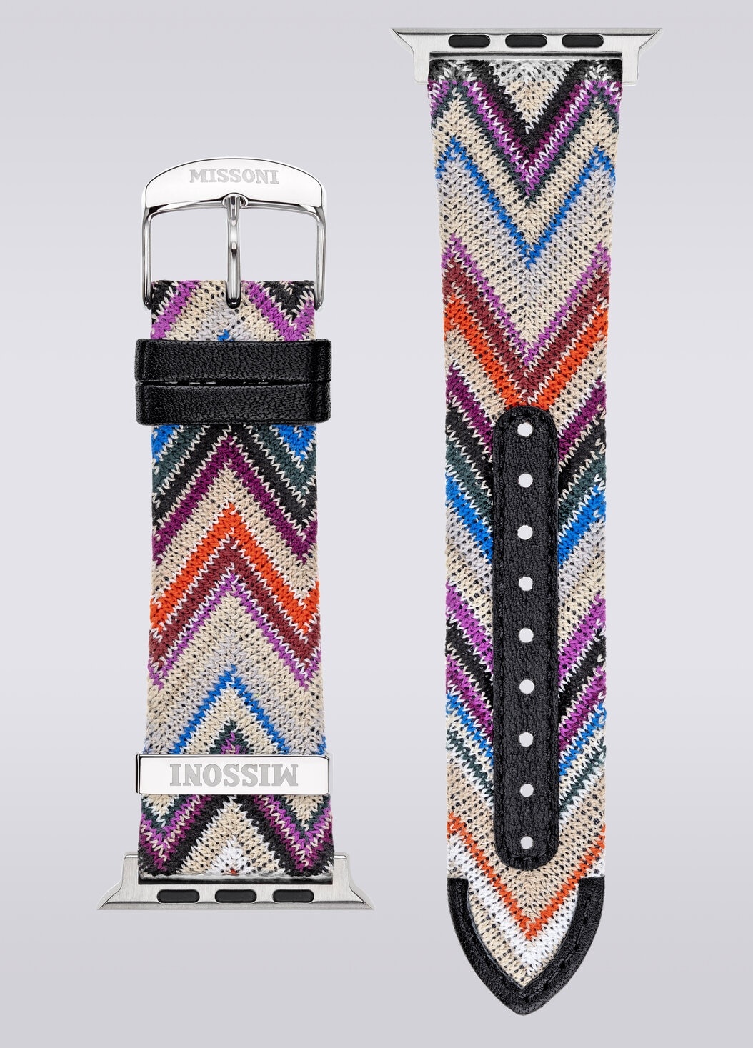 Missoni Fabric 24 mm Apple watch compatible strap - 1