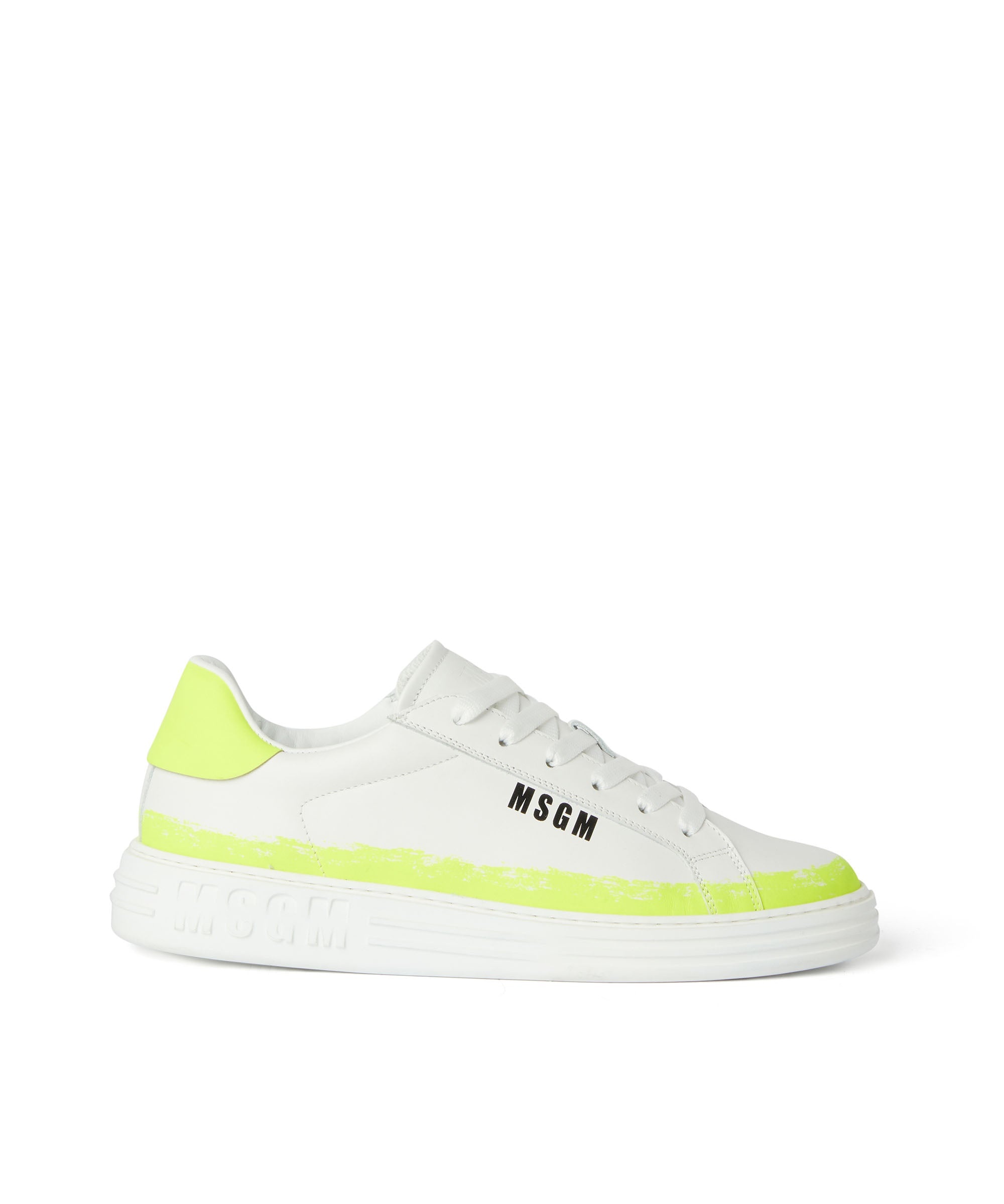"Iconic" sneakers with brushed effect print - 3