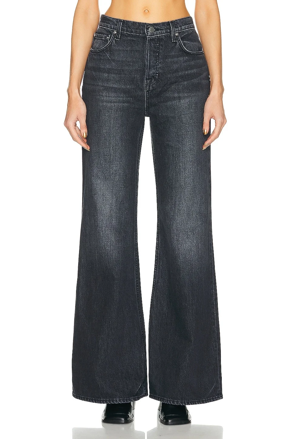 Jade Low Rise Relaxed Flare - 1
