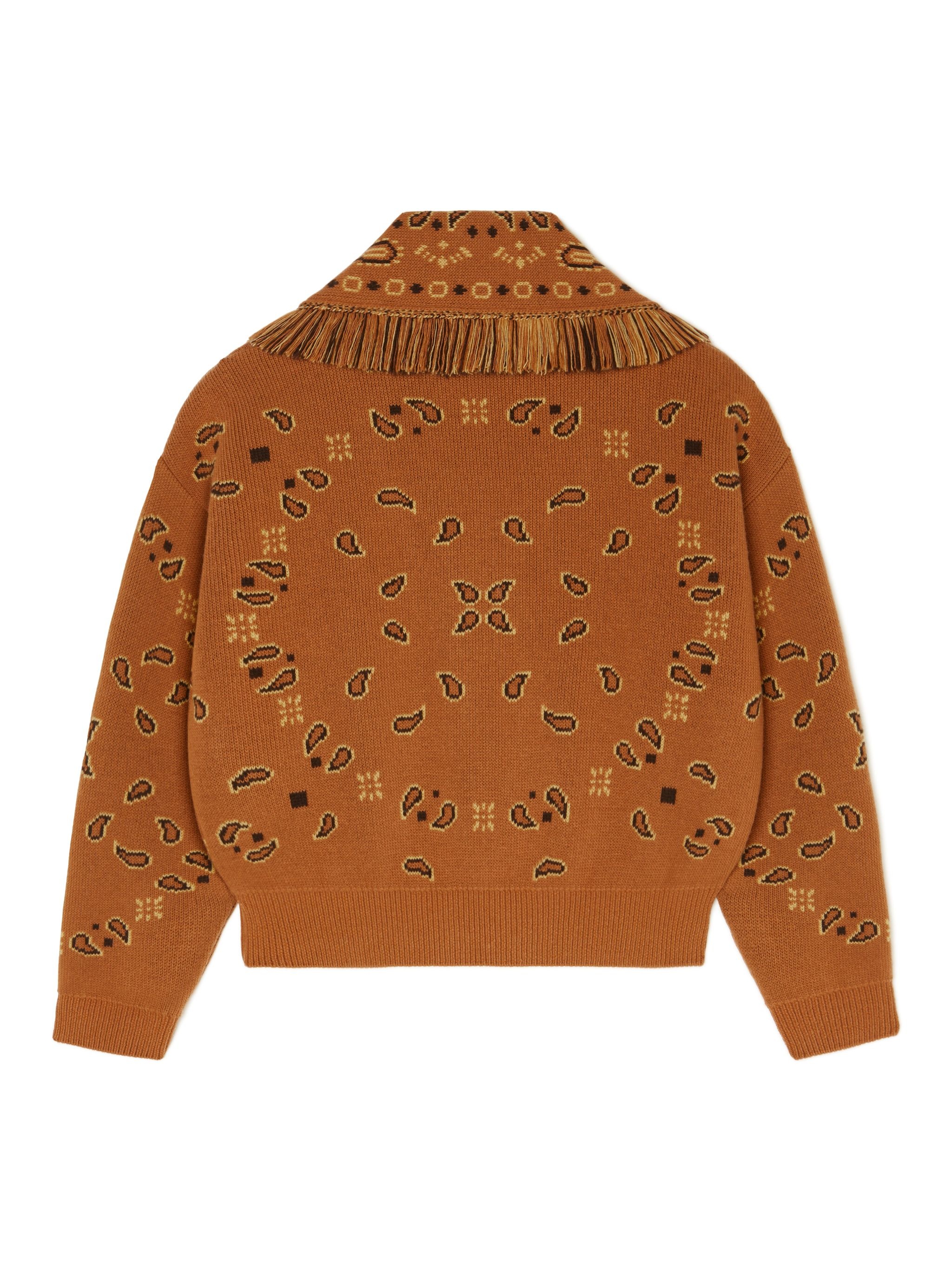 Bandana Jacquard Cardi-Bomber - 3