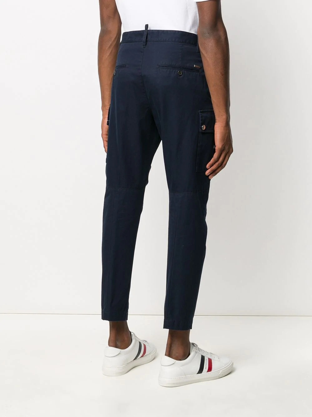 tapered cargo trousers - 4