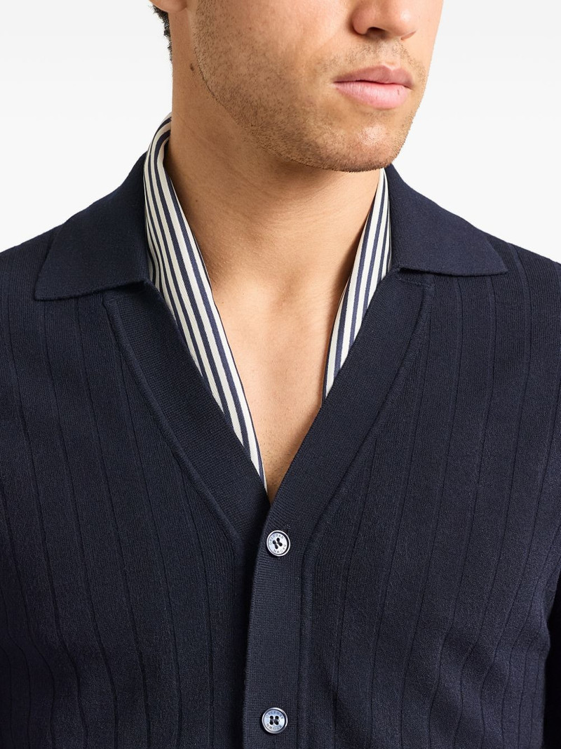 Bastian collared buttoned cardigan 5