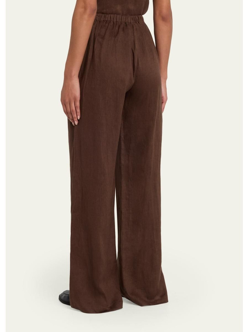 Drawstring Linen Pants 3