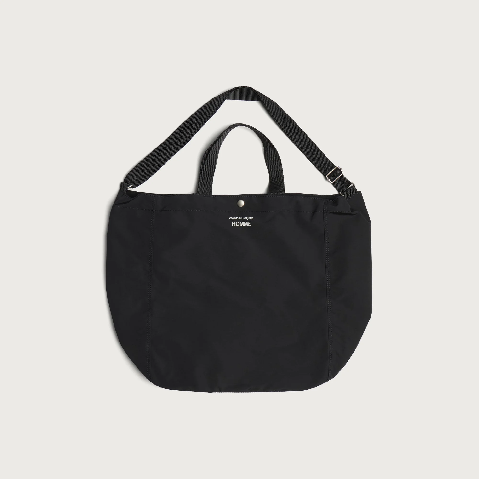 Comme des Garçons Homme Cotton Nylon Grograin Tote - 1