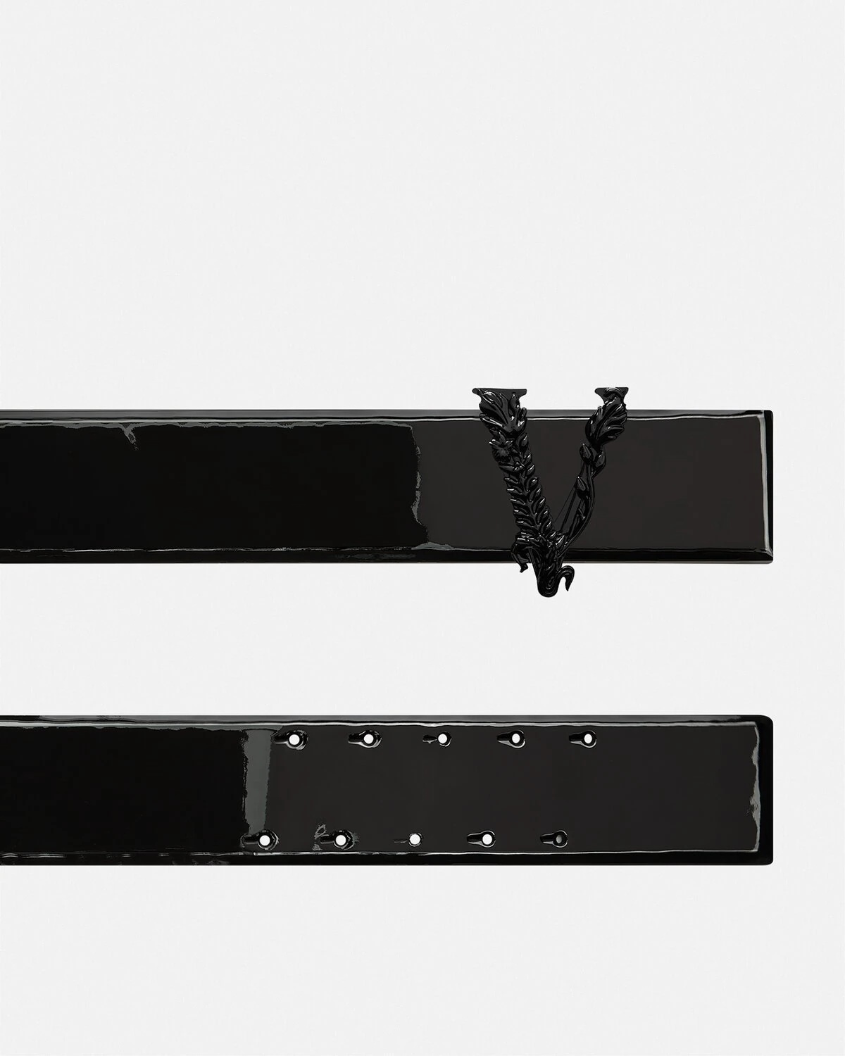 Virtus Waist Patent Leather Belt - 2