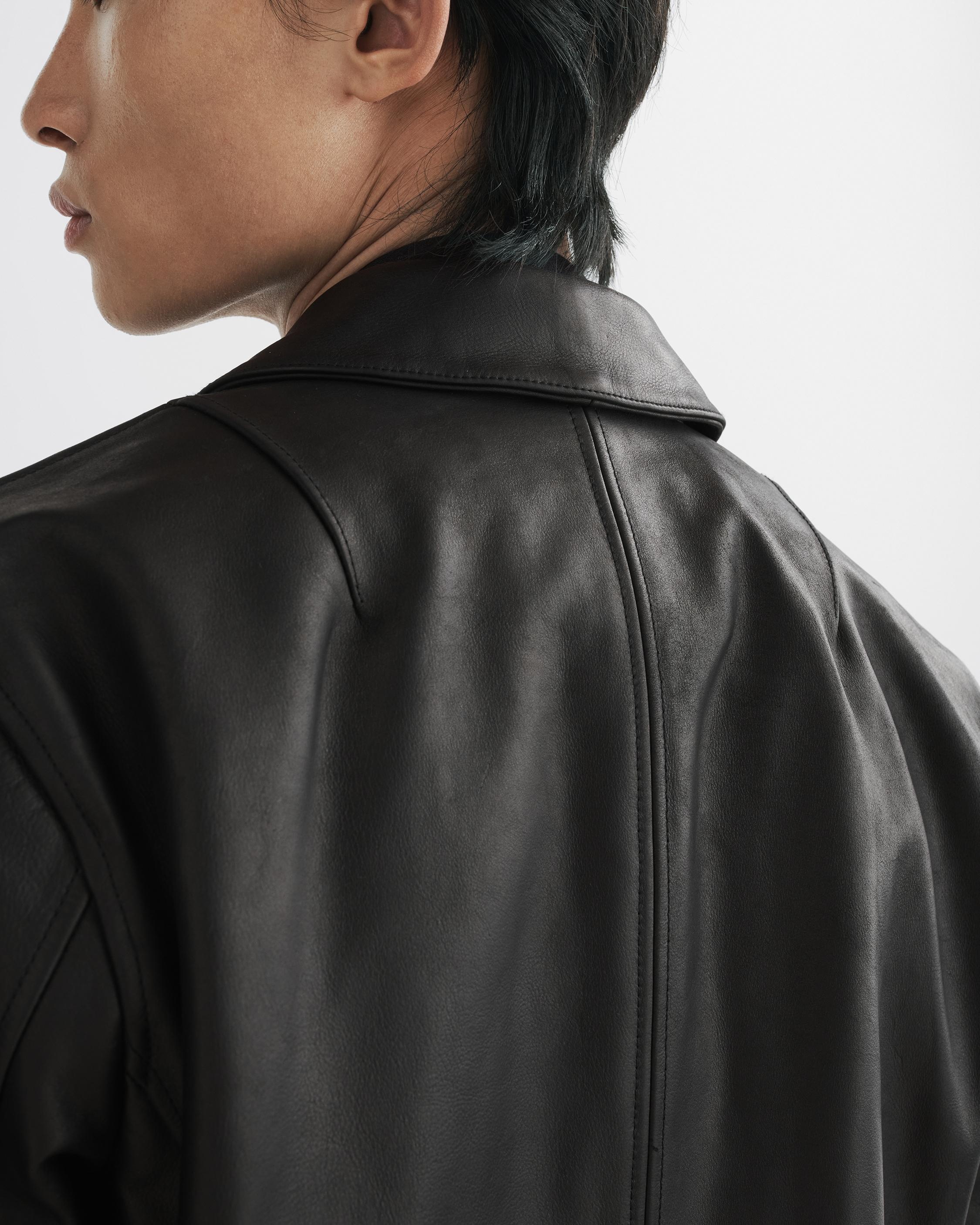 Oliver Leather Biker Jacket
Relaxed Fit - 6