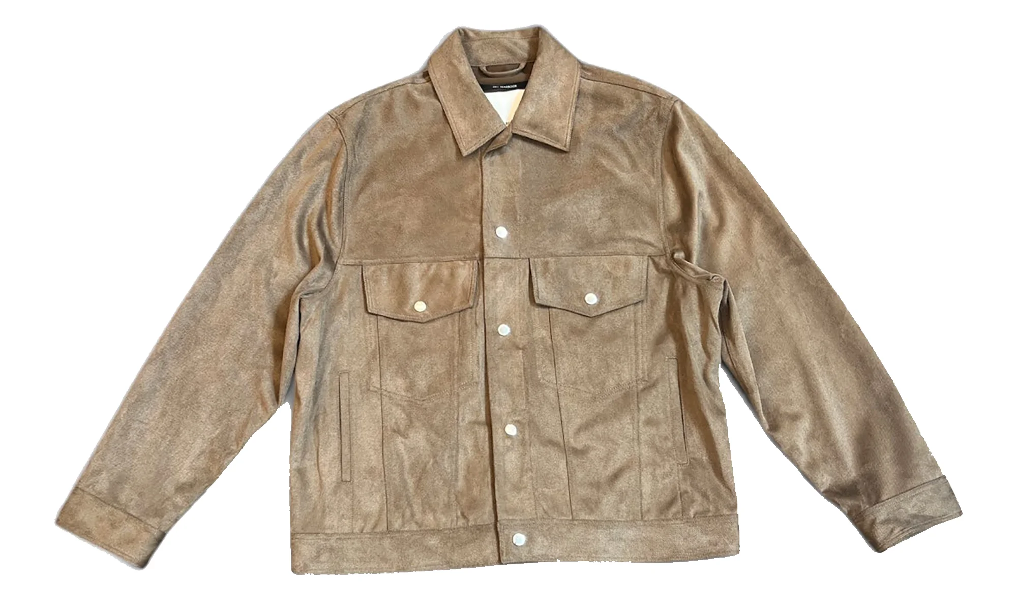 Worker Jacket "Twill Suede Knit - Brown" 261 MJK052 SKNTBRN - 1
