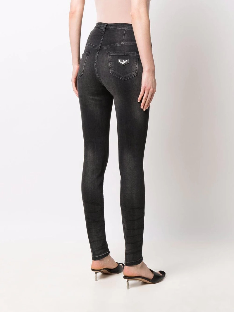 Iconic 고위 jeggings 4