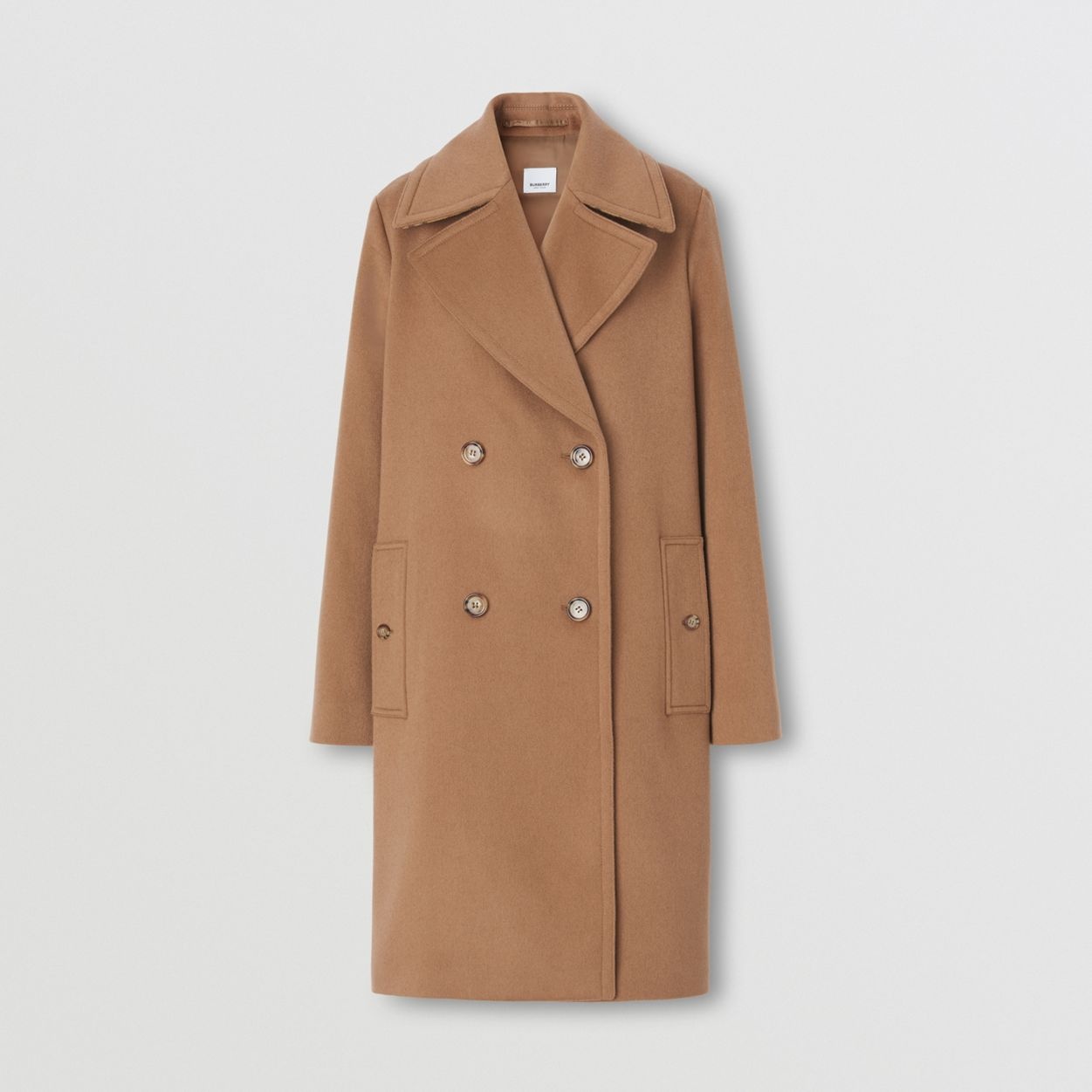 Cashmere Double-breasted Coat - 4