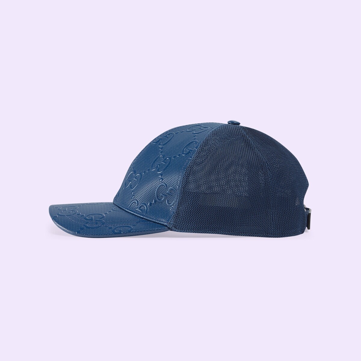 GG leather baseball hat - 2