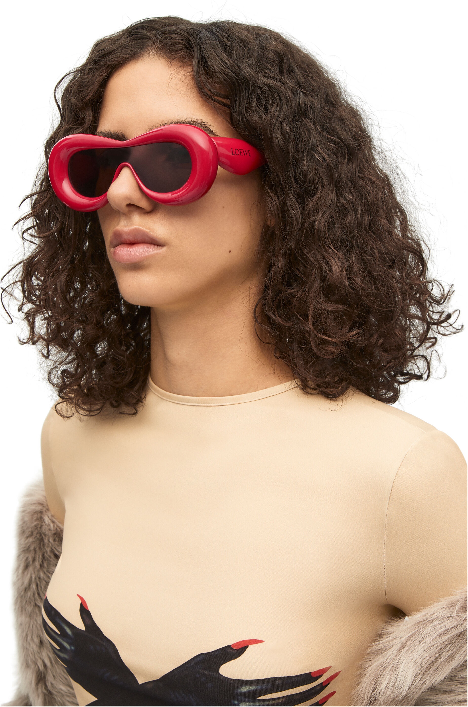 Inflated mask sunglasses in acetate - 2